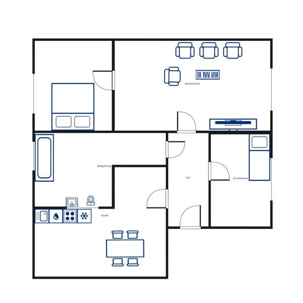 3 Zimmer Wohnung mit 71 m² in Kassel – Bild 5