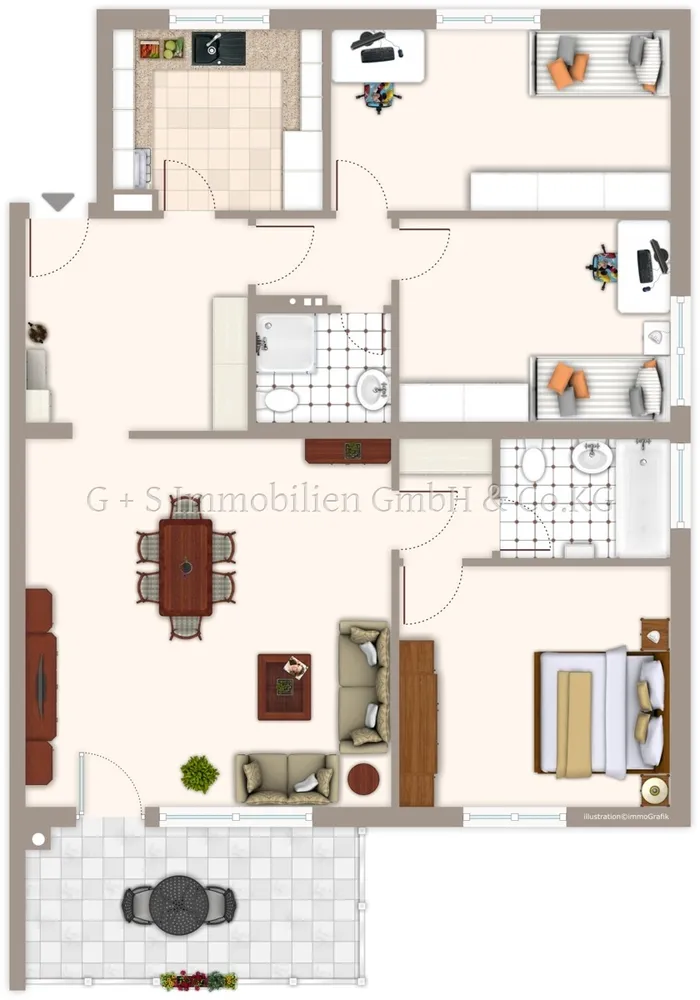 4 Zimmer Wohnung mit 100 m² in Garbsen – Bild 8
