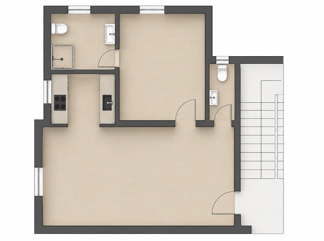 2 room apartment with 48 m² in Radebeul – Photo 10