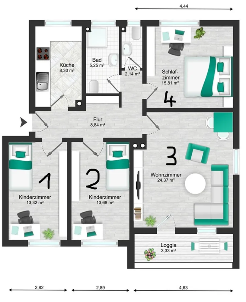 WG-Zimmer in Hof – Bild 9