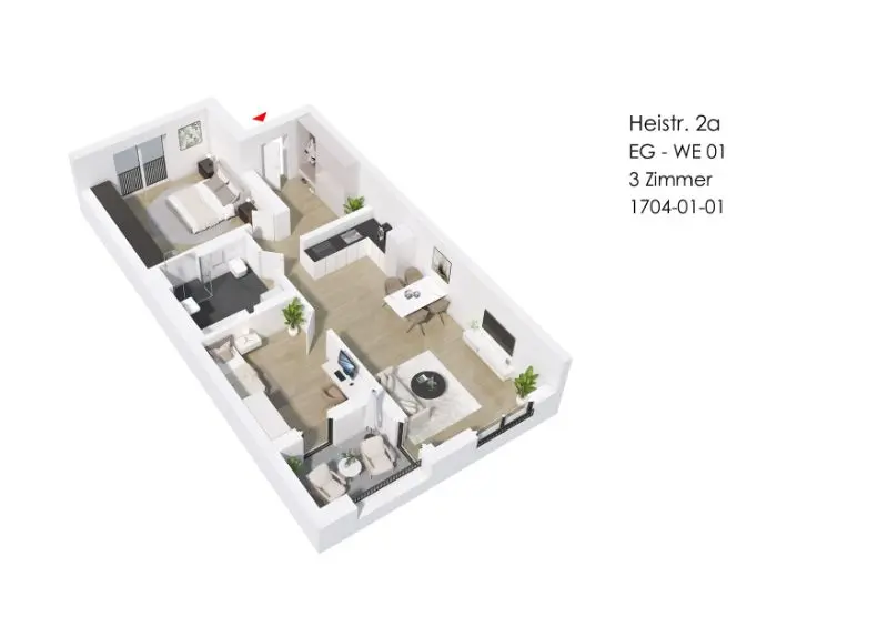3 Zimmer Wohnung mit 84 m² in Gelsenkirchen – Bild 5