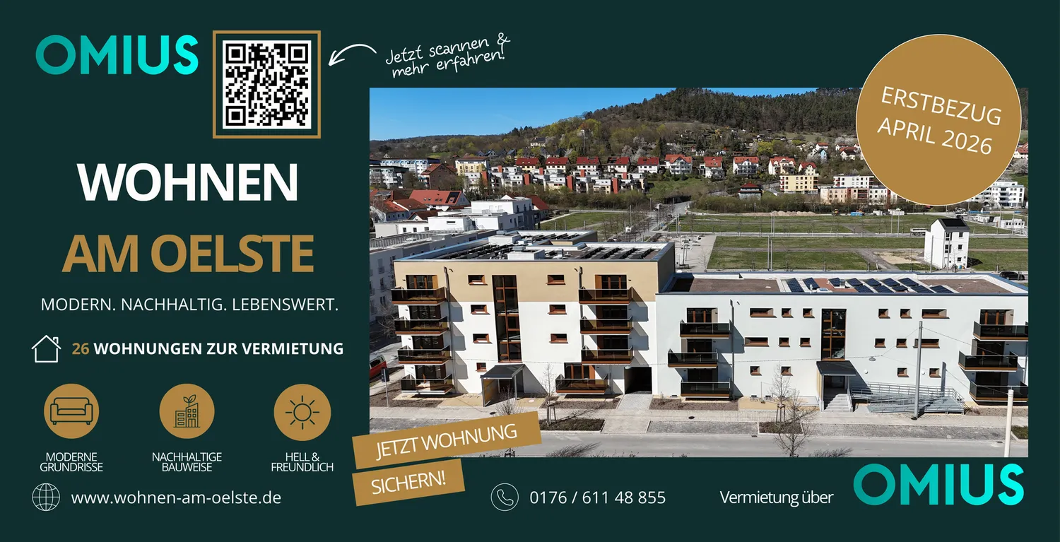 3 Zimmer Wohnung mit 96 m² in Jena – Bild 2