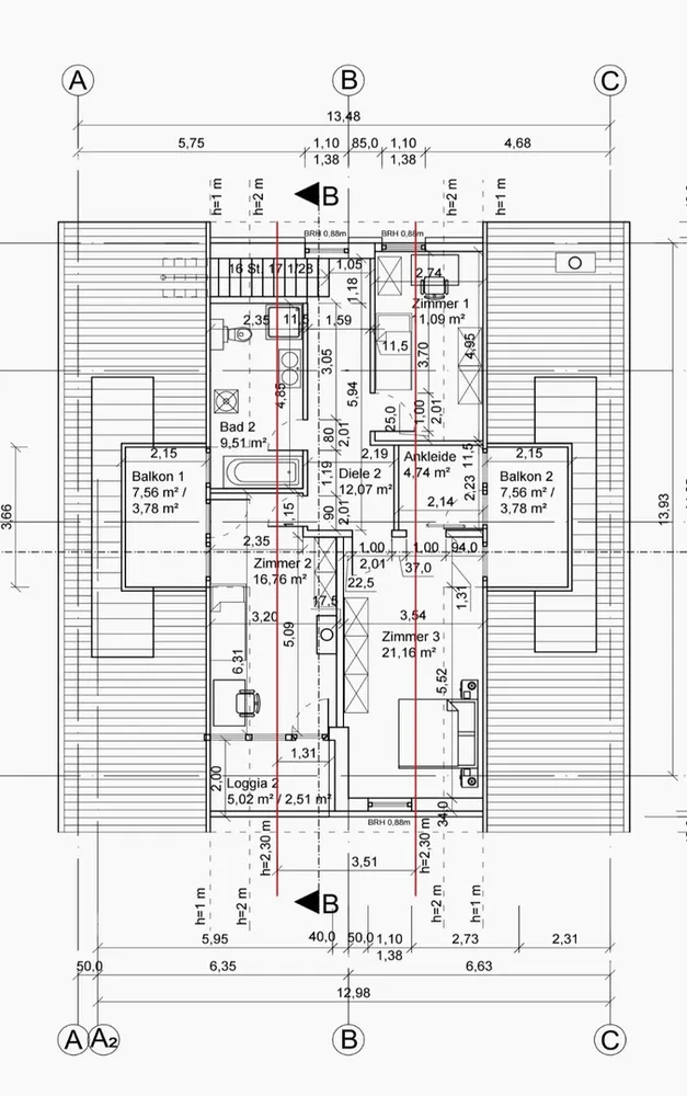 3 Zimmer Wohnung mit 98 m² in Hamburg – Bild 8