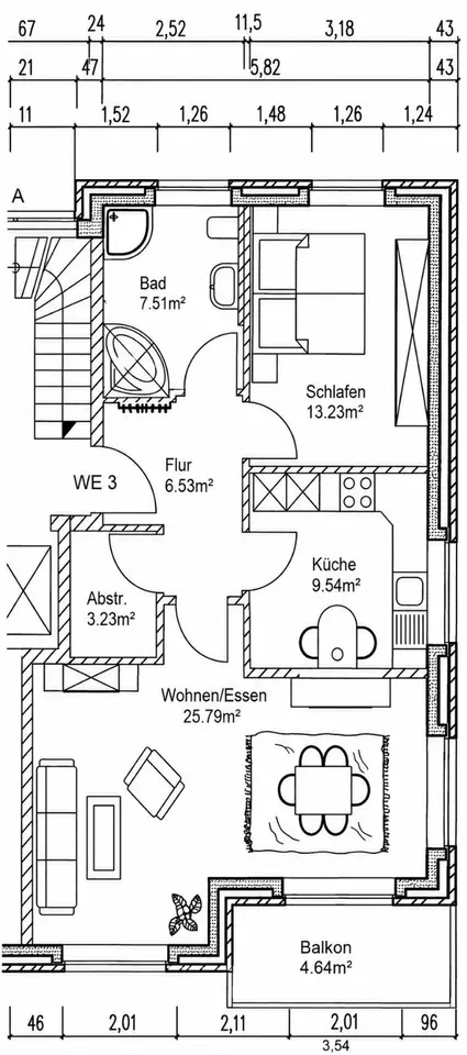 2 Zimmer Wohnung mit 71 m² in Rheine – Bild 5