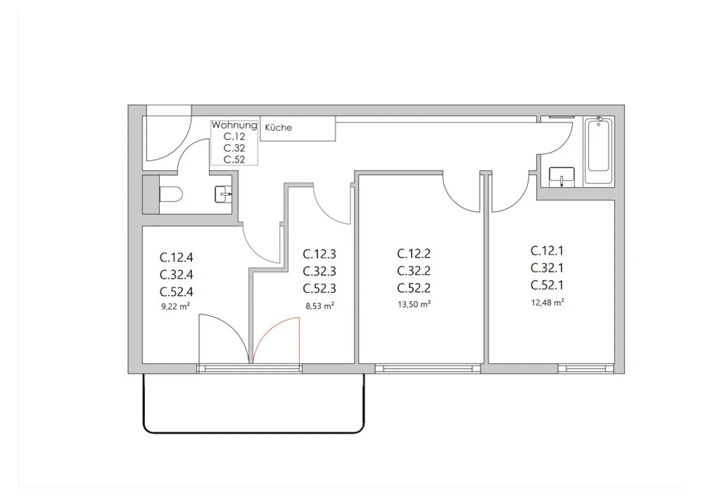 Shared room with 12 m² in Berlin – Photo 9