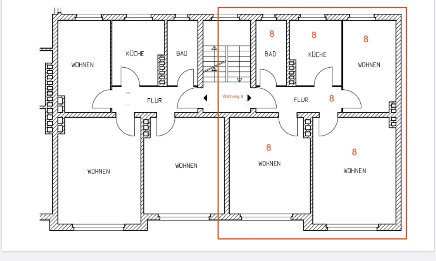 3 Zimmer Wohnung mit 71 m² in Hannover – Bild 2