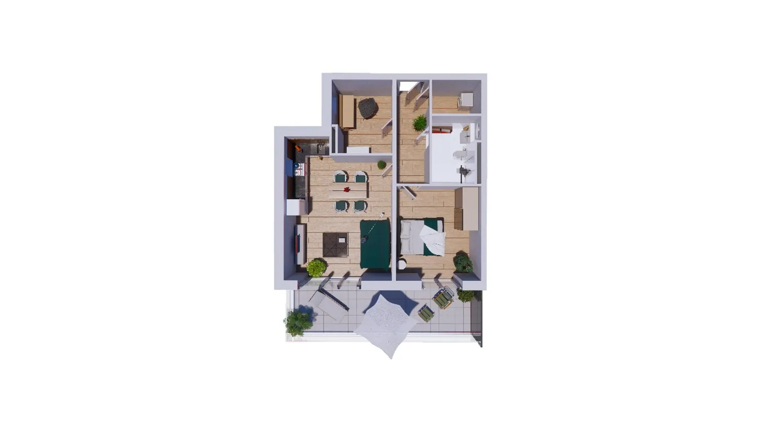 3 Zimmer Wohnung mit 74 m² in Solingen – Bild 7