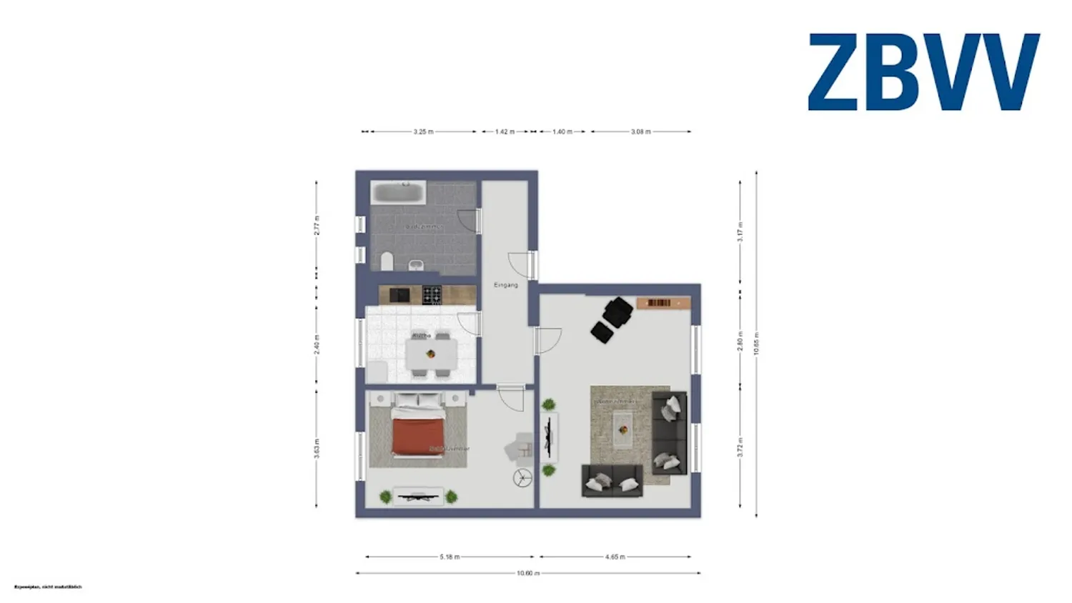 2 Zimmer Wohnung mit 59 m² in Lutherstadt Wittenberg – Bild 9