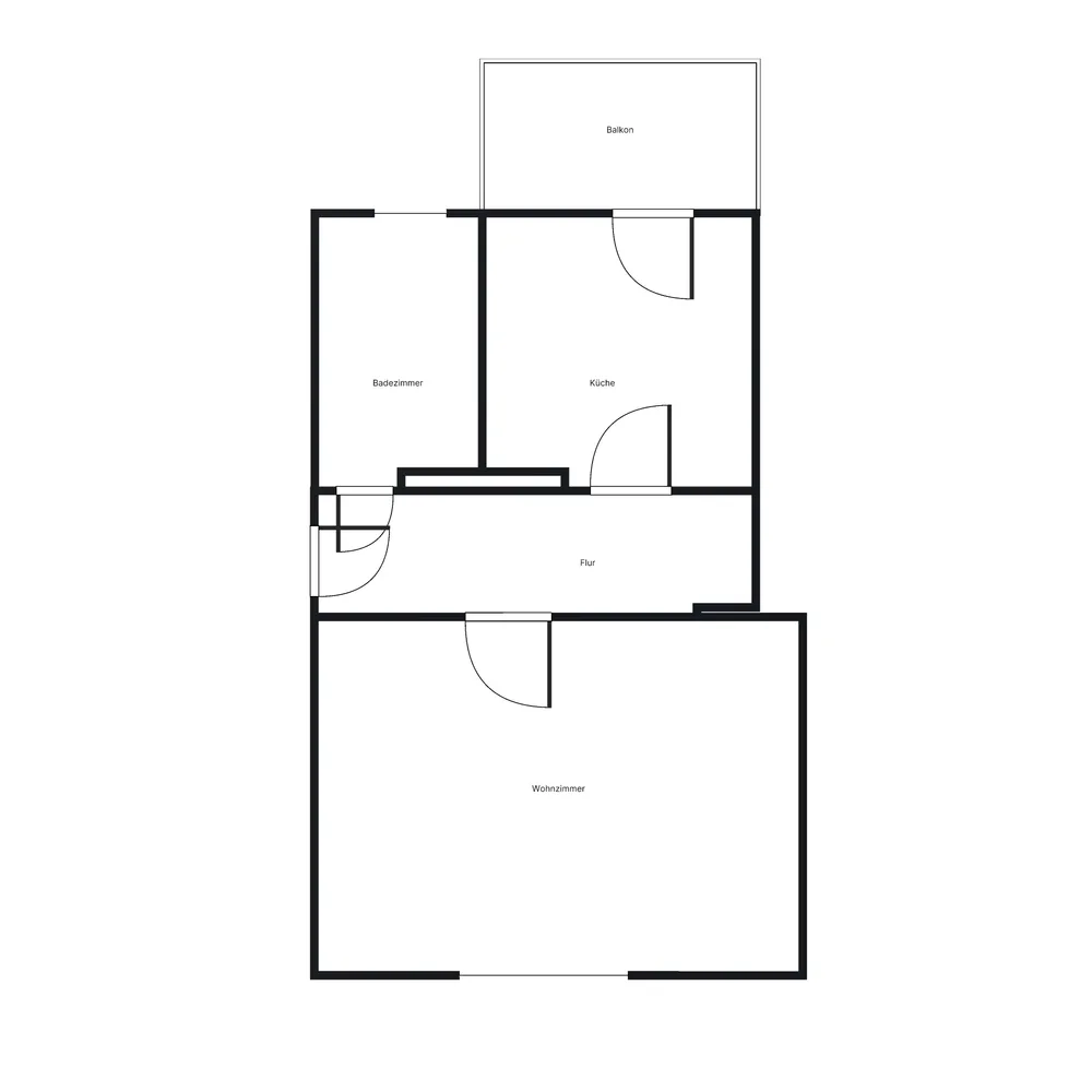 1 Zimmer Wohnung mit 48 m² in Hannover – Bild 2