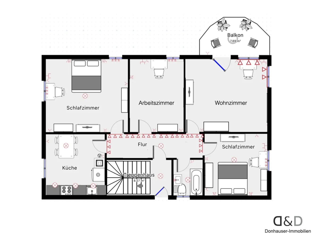 4 Zimmer Wohnung mit 95 m² in Stuttgart – Bild 10