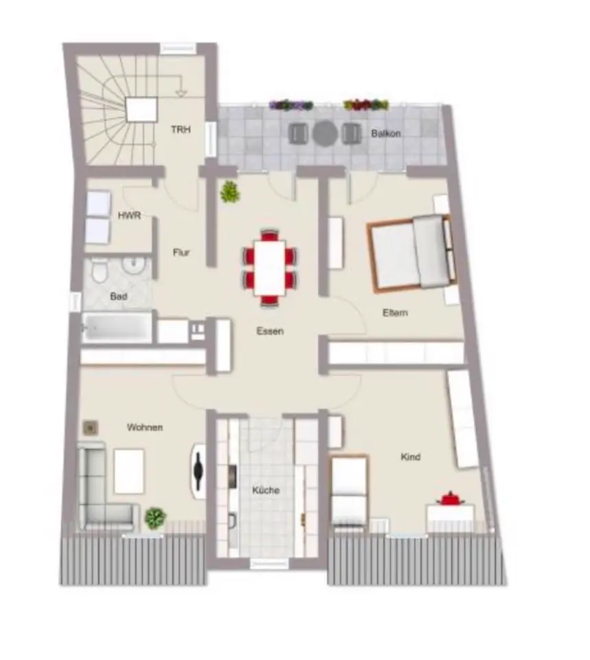 4 Zimmer Wohnung mit 120 m² in Michelstadt – Bild 7