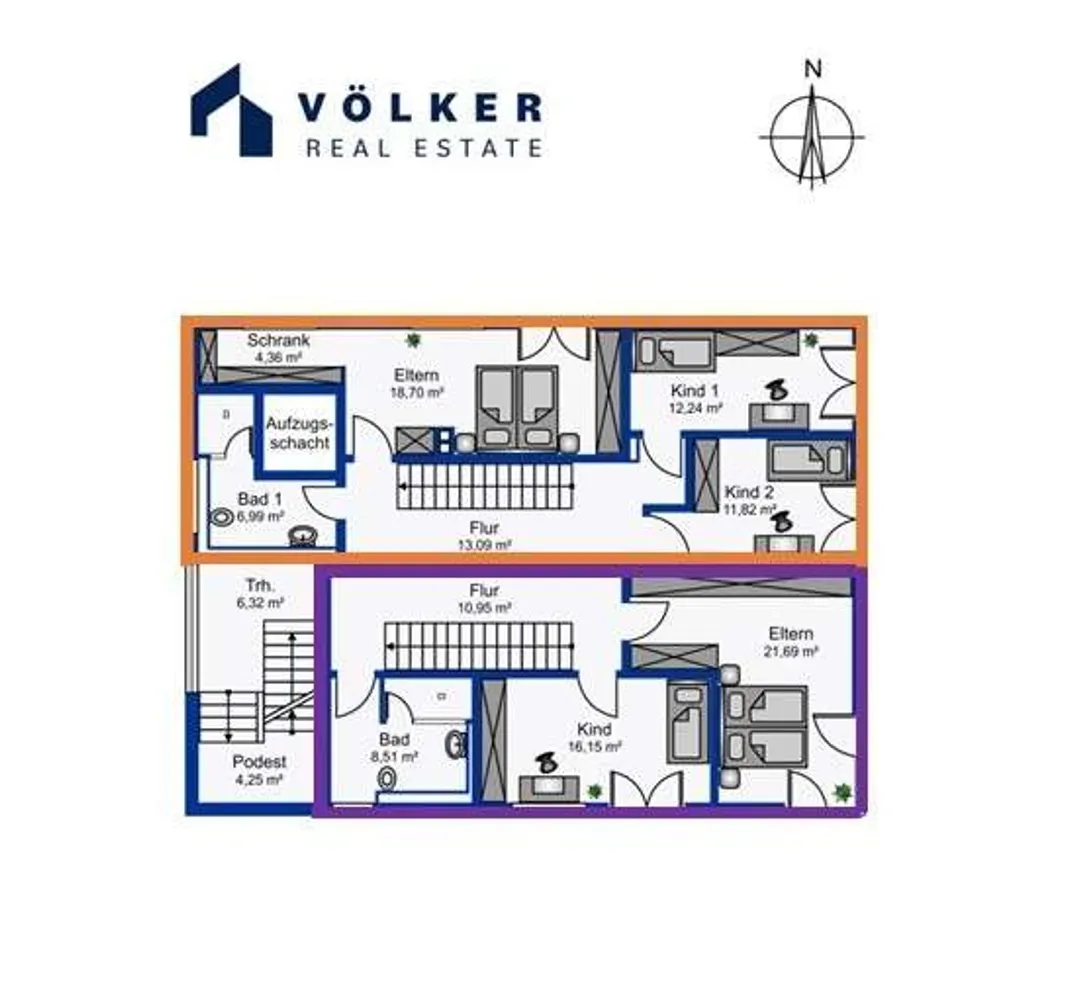 4 Zimmer Wohnung mit 129 m² in München – Bild 12