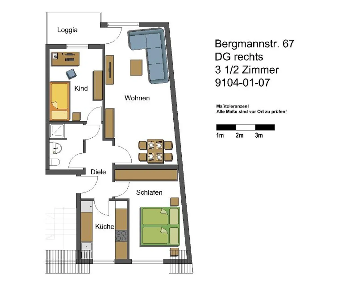 4 Zimmer Wohnung mit 63 m² in Gelsenkirchen – Bild 8