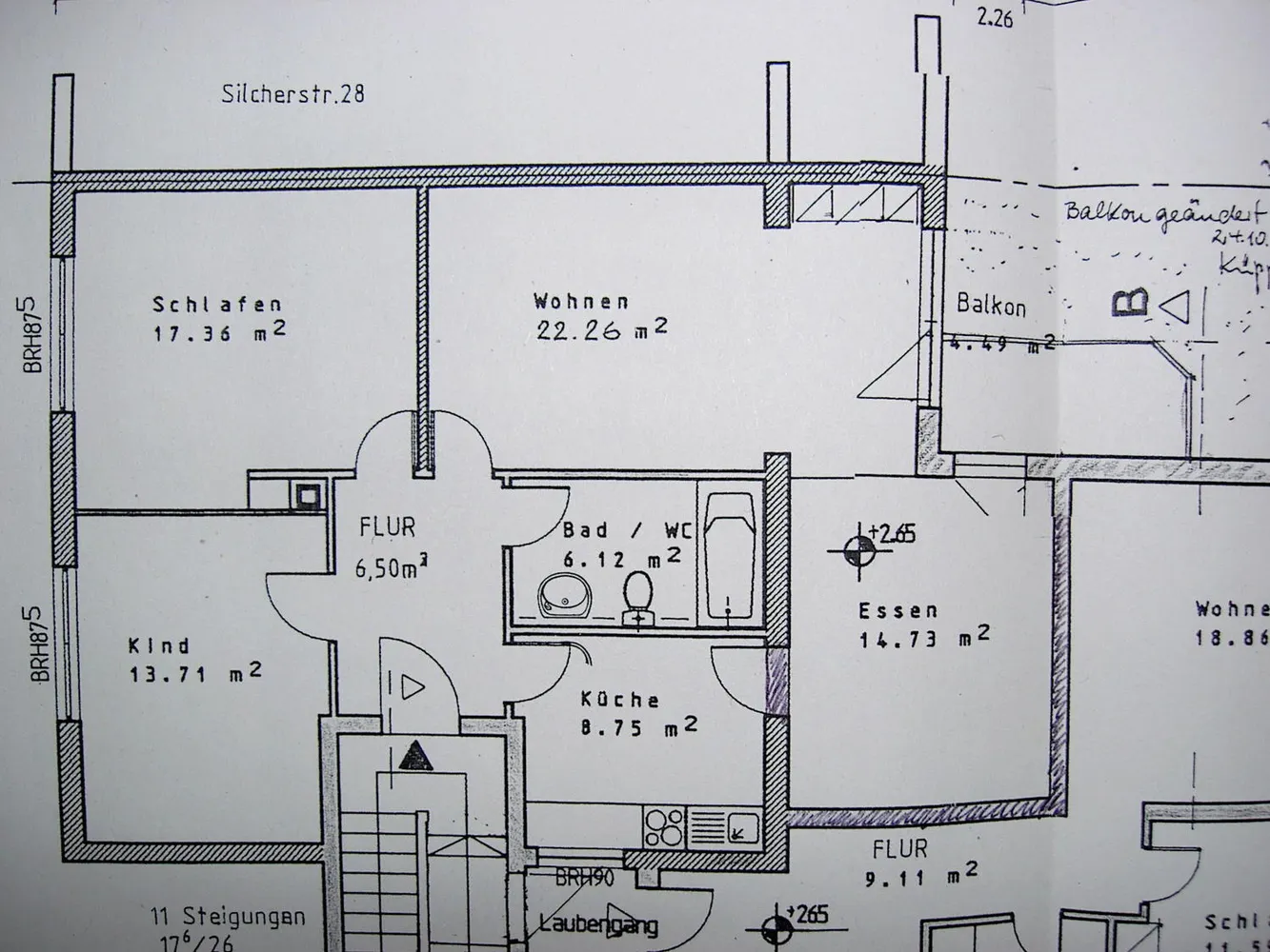 4 Zimmer Wohnung mit 89 m² in Frankfurt am Main – Bild 2