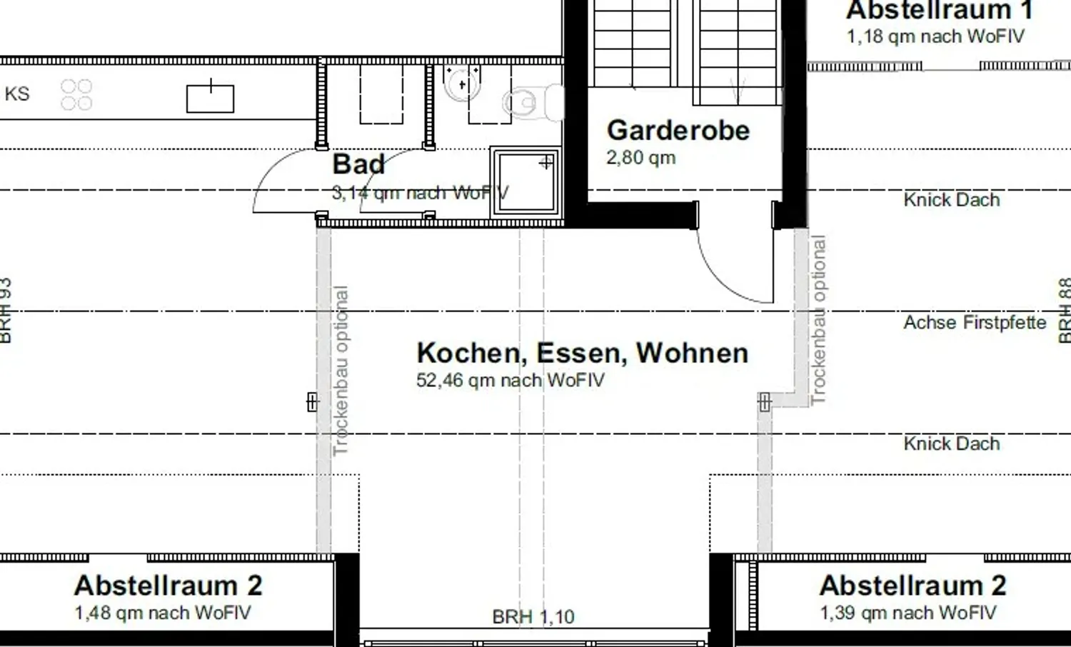 1 Zimmer Wohnung mit 62 m² in Wiesbaden – Bild 6