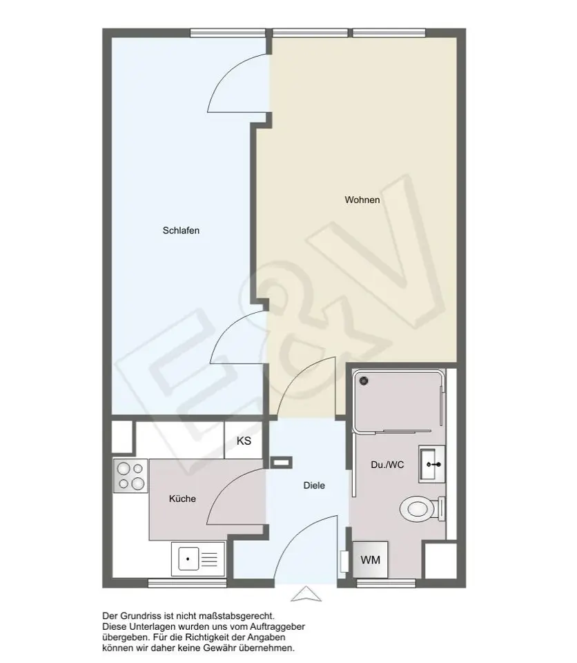 2 Zimmer Wohnung mit 42 m² in Heilbronn – Bild 5