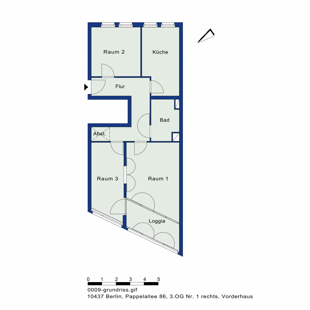 3 room apartment with 74 m² in Berlin – Photo 8