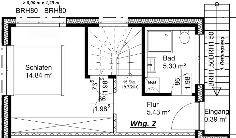 3 Zimmer Wohnung mit 78 m² in Georgsmarienhütte – Bild 8