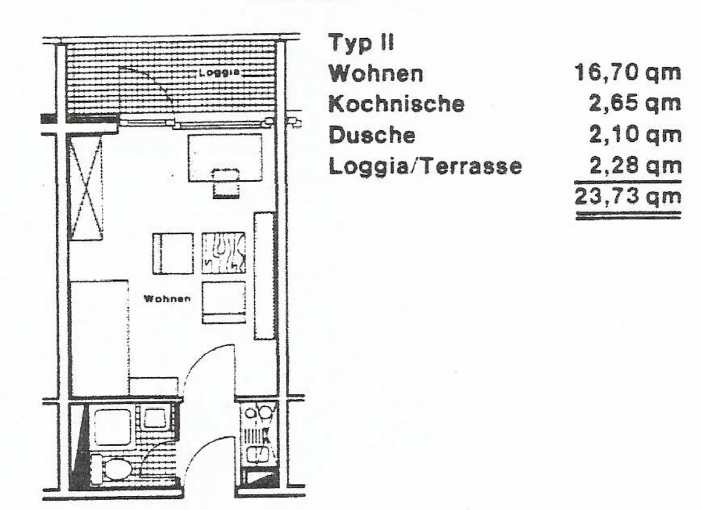 1 room apartment with 24 m² in Hanover – Photo 6