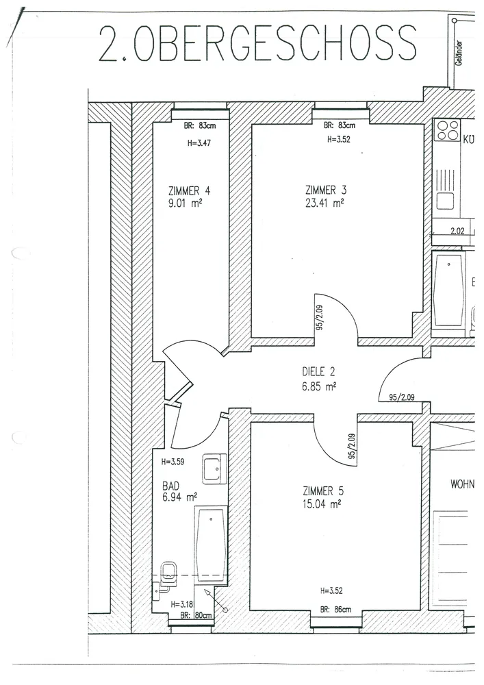2 Zimmer Wohnung mit 53 m² in Wiesbaden – Bild 8