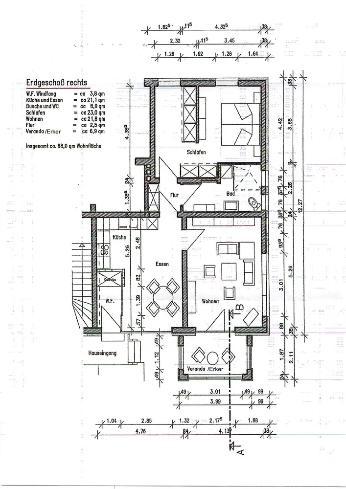 2 room apartment with 88 m² in Brunswick – Photo 4