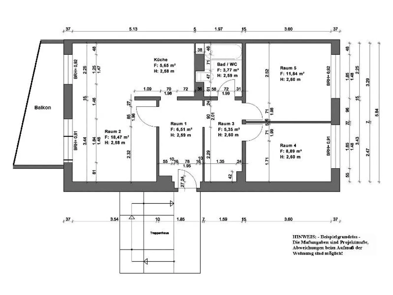 3 Zimmer Wohnung mit 65 m² in Halle (Saale) – Bild 6