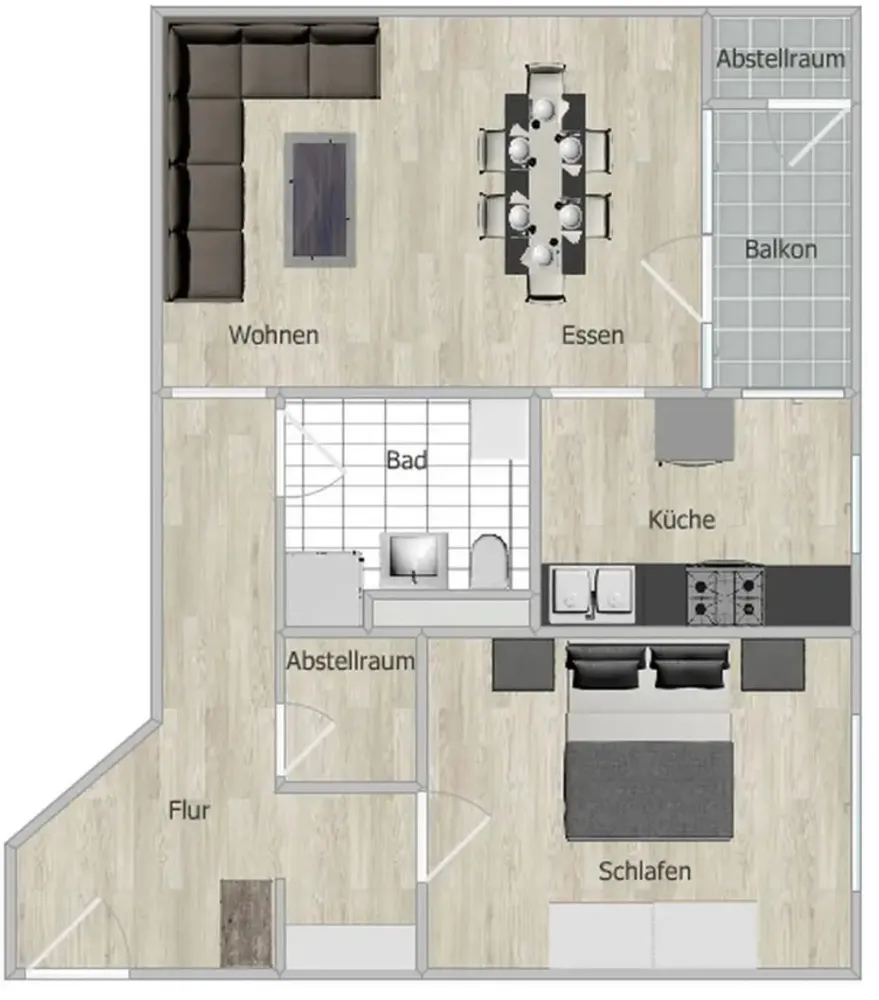 2 Zimmer Wohnung mit 61 m² in Ludwigshafen am Rhein – Bild 7