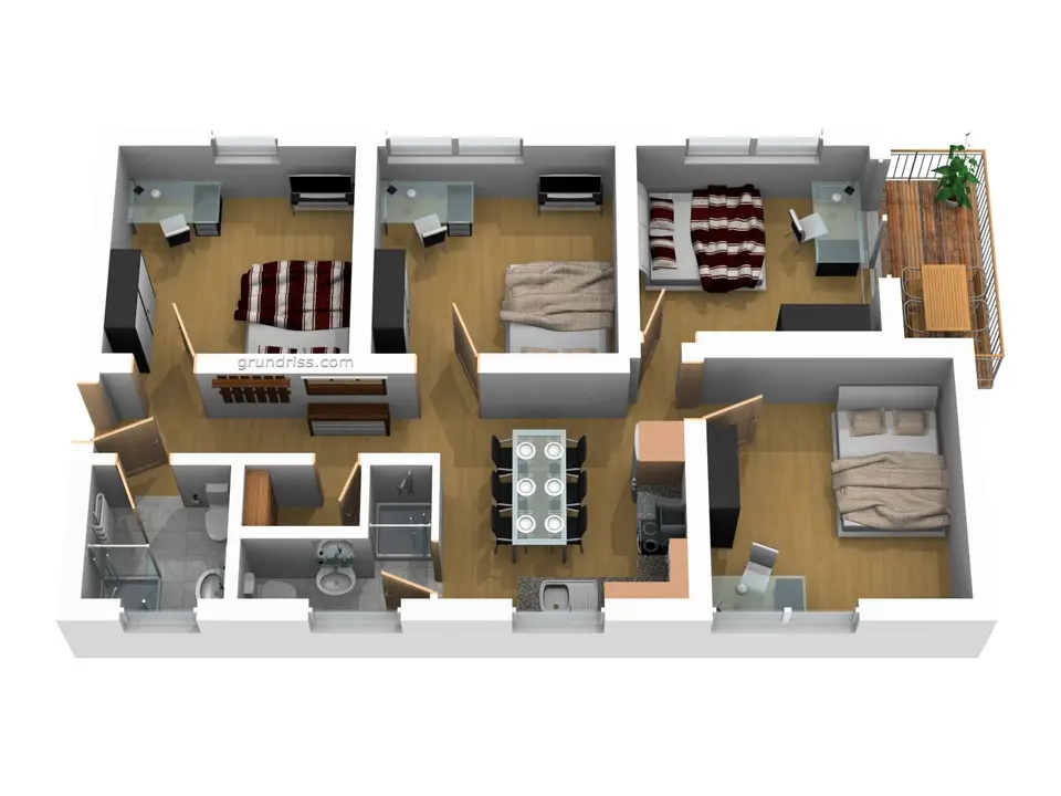 WG-Zimmer mit 80 m² in Oldenburg – Bild 9