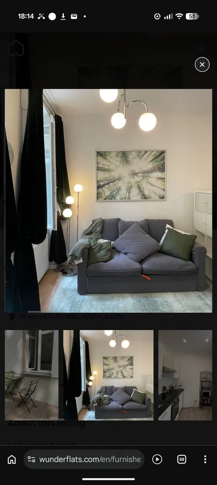 1 room apartment with 35 m² in Berlin – Photo 1