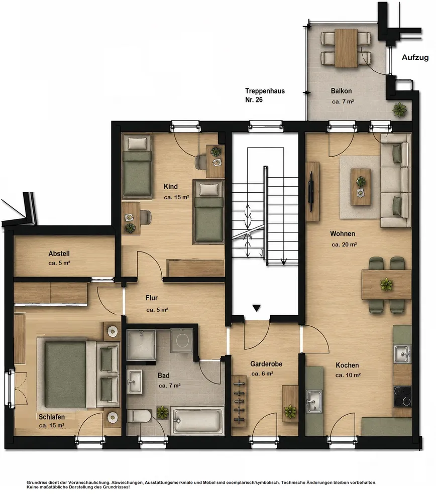 3 Zimmer Wohnung mit 90 m² in Bautzen – Bild 9
