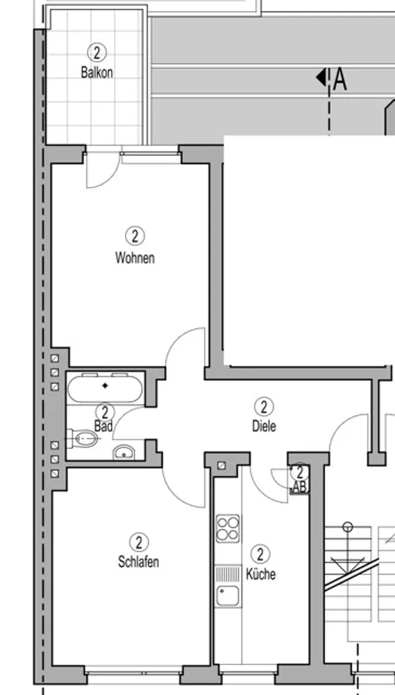 2 Zimmer Wohnung mit 50 m² in Mülheim an der Ruhr – Bild 8
