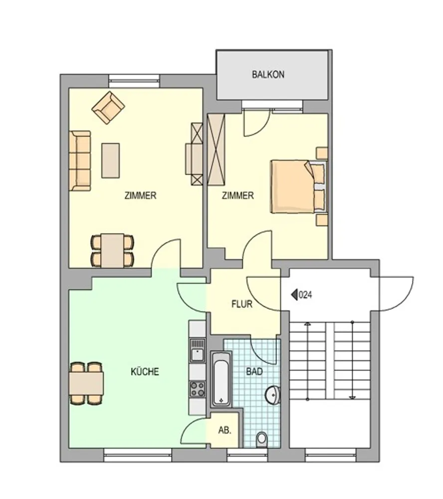 2 Zimmer Wohnung mit 61 m² in Herne – Bild 7