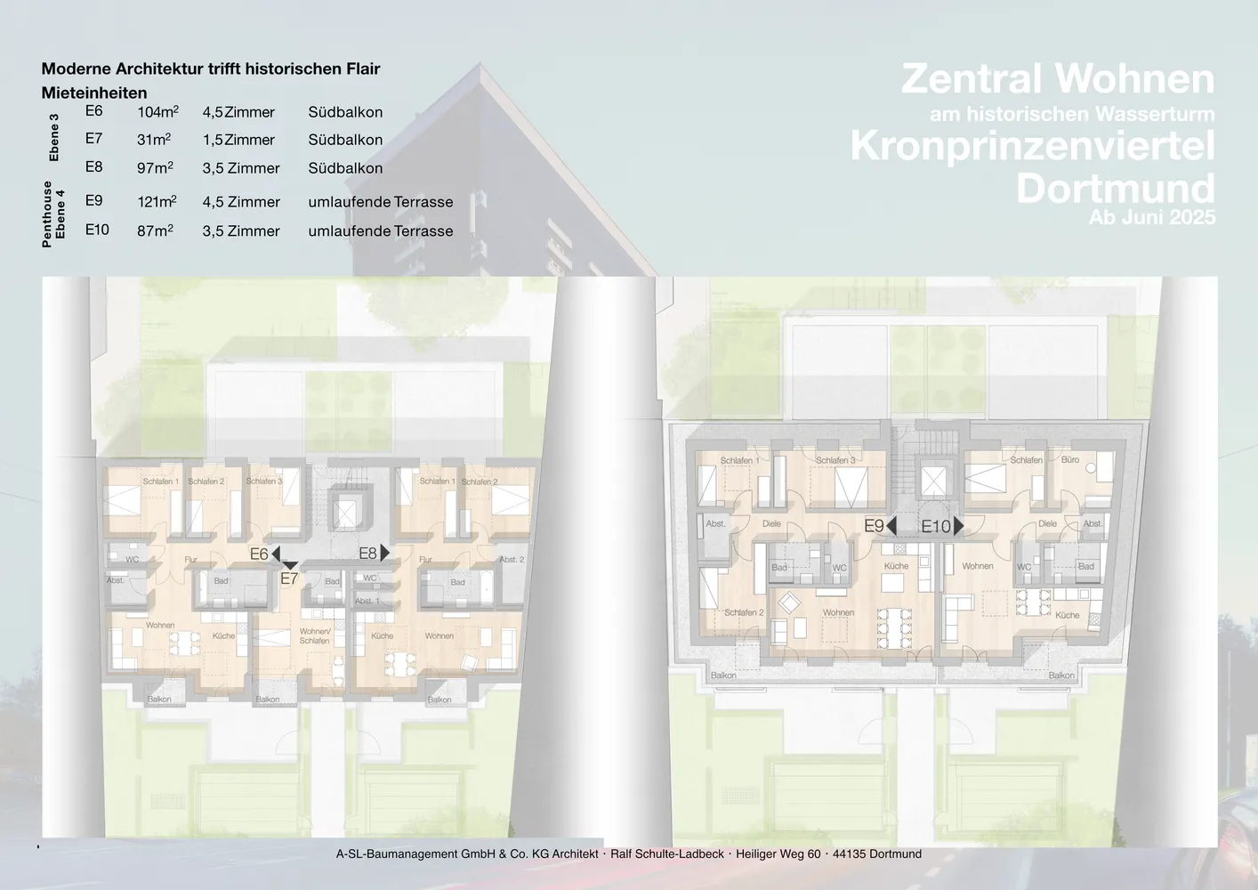 4 Zimmer Wohnung mit 122 m² in Dortmund – Bild 3