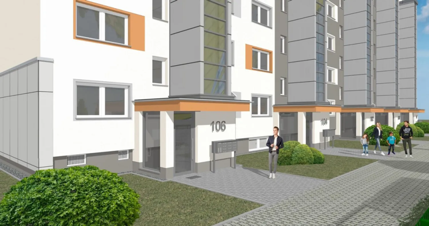 2 Zimmer Wohnung mit 42 m² in Chemnitz – Bild 1