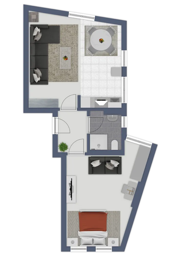 2 Zimmer Wohnung mit 58 m² in Wittenberg – Bild 10