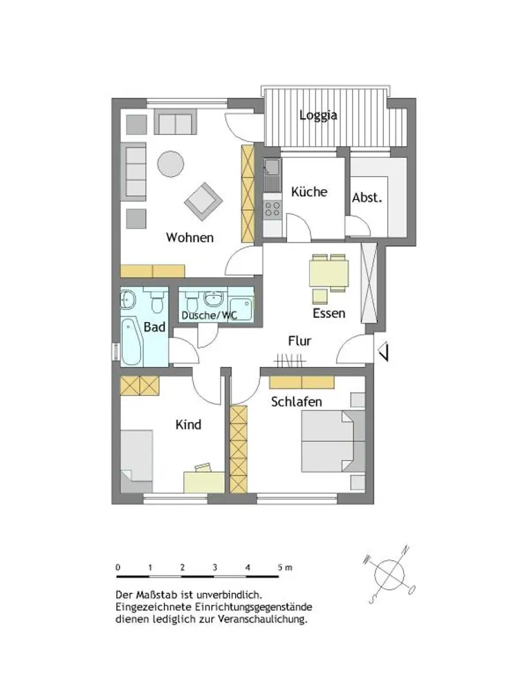 3 Zimmer Wohnung mit 84 m² in Mülheim an der Ruhr – Bild 3
