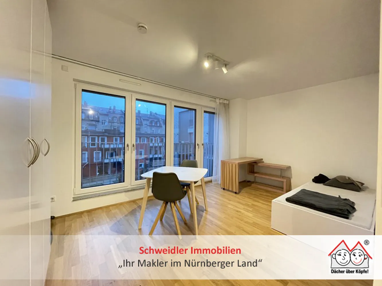 1 Zimmer Wohnung mit 29 m² in Nürnberg – Bild 1