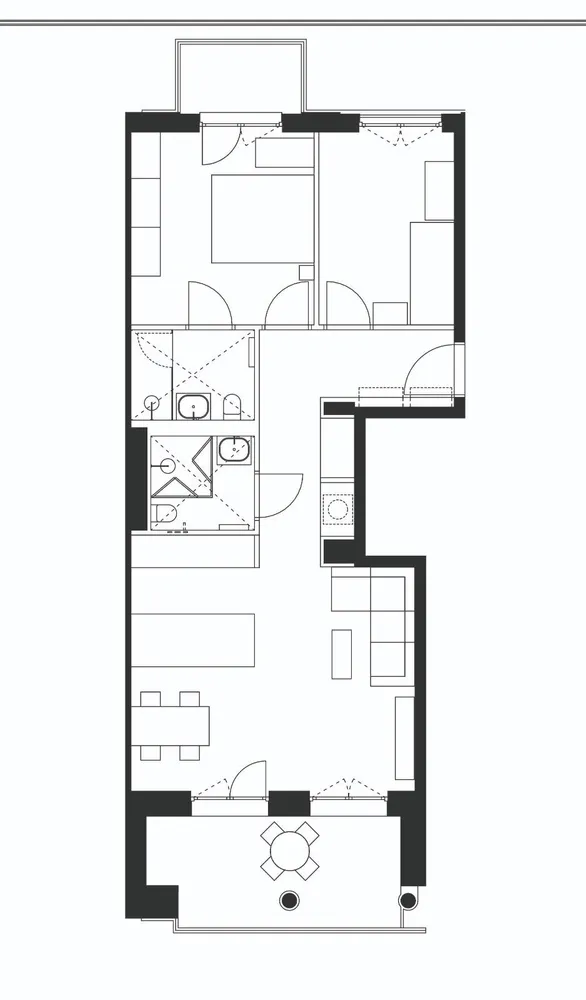 3 Zimmer Wohnung mit 92 m² in München – Bild 2