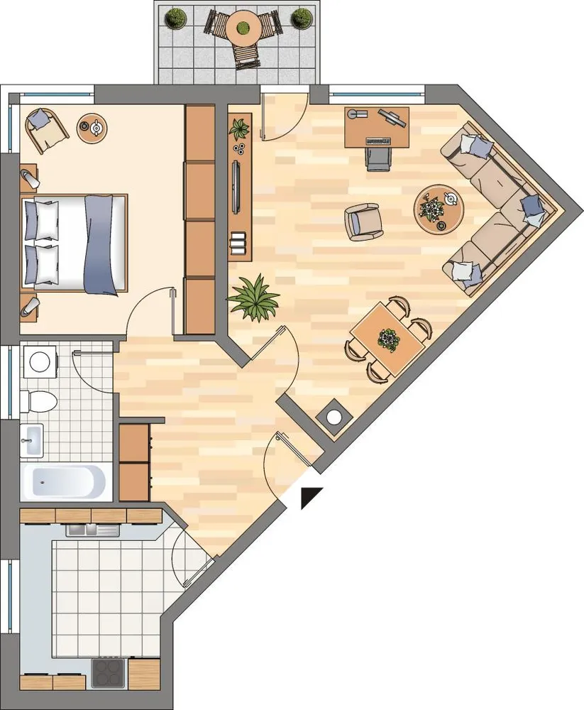 2 Zimmer Wohnung mit 66 m² in Castrop-Rauxel – Bild 3