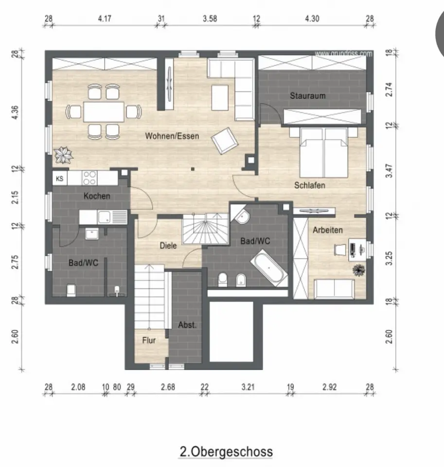 5 Zimmer Wohnung mit 130 m² in Aue-Bad Schlema – Bild 4