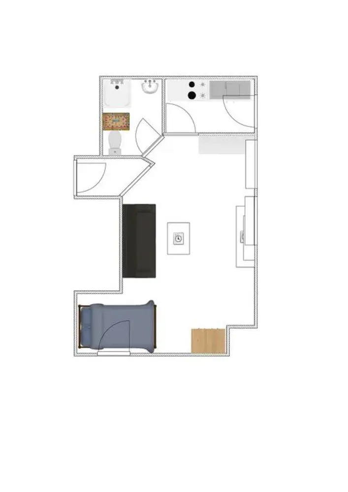 1 Zimmer Wohnung mit 32 m² in Halberstadt – Bild 12