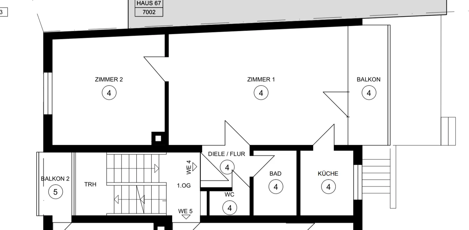 2 Zimmer Wohnung mit 58 m² in Stuttgart – Bild 1