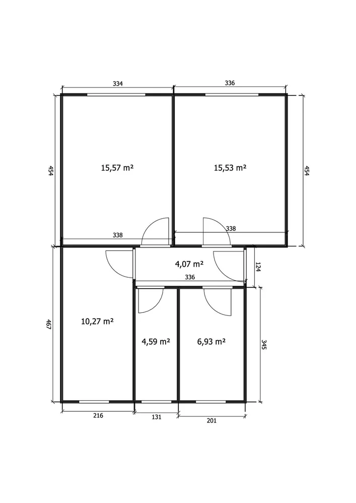 3 Zimmer Wohnung mit 57 m² in Halberstadt – Bild 2