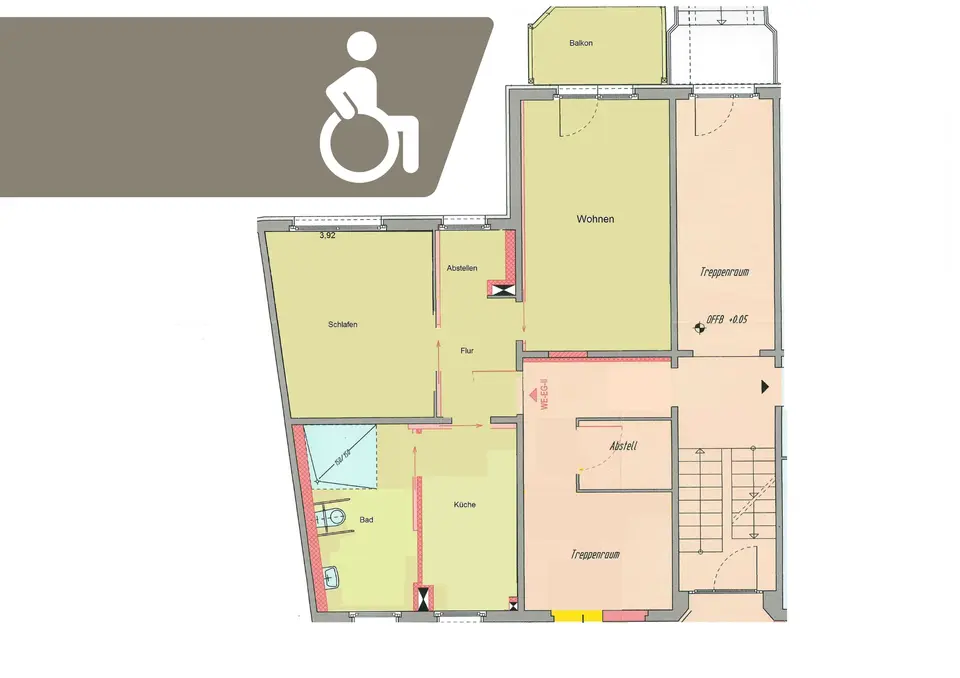 2 Zimmer Wohnung mit 64 m² in Crimmitschau – Bild 5