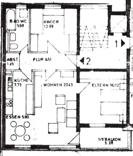 3 Zimmer Wohnung mit 80 m² in Straubing – Bild 5