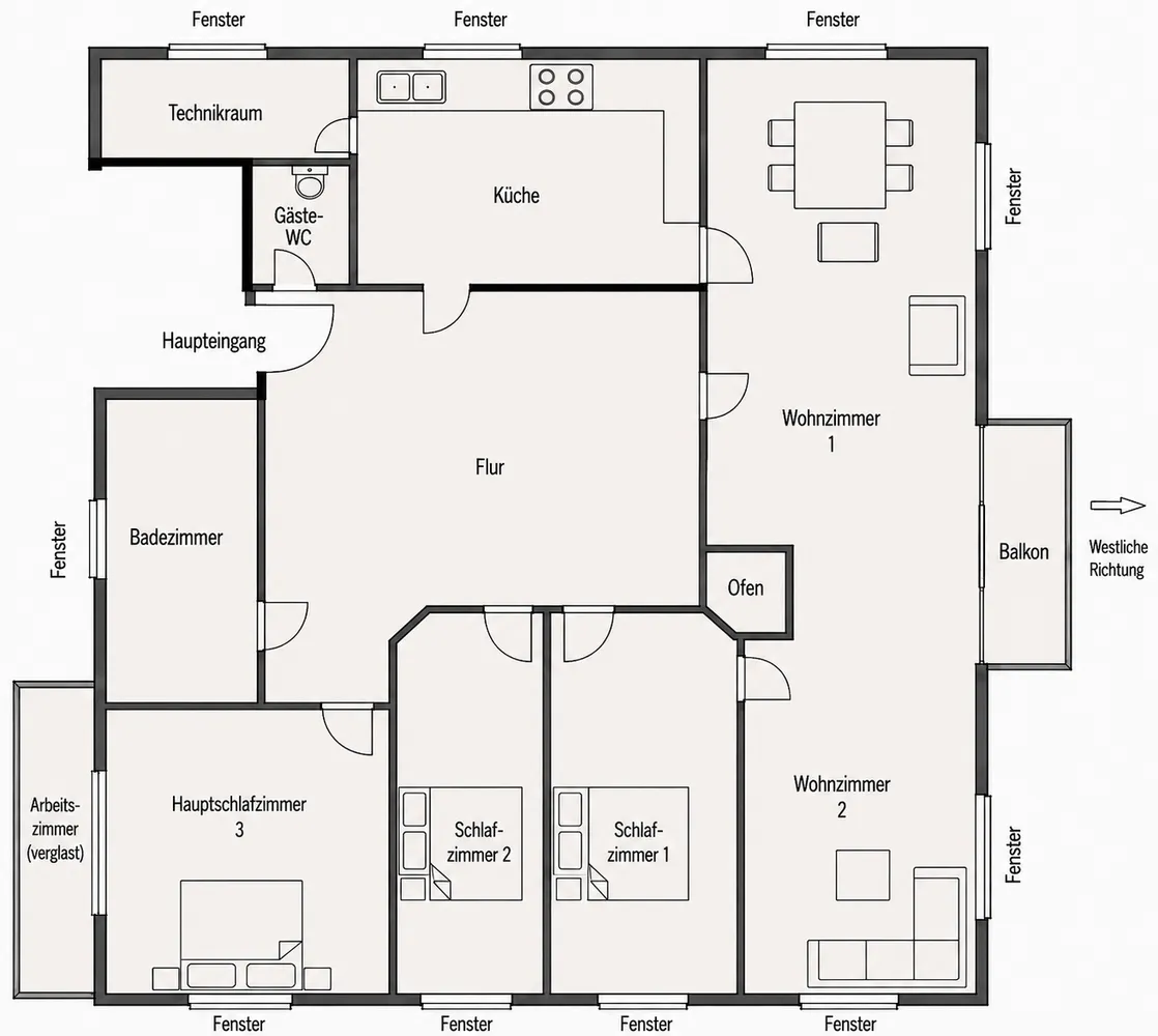 5 Zimmer Wohnung mit 168 m² in Braunschweig – Bild 10