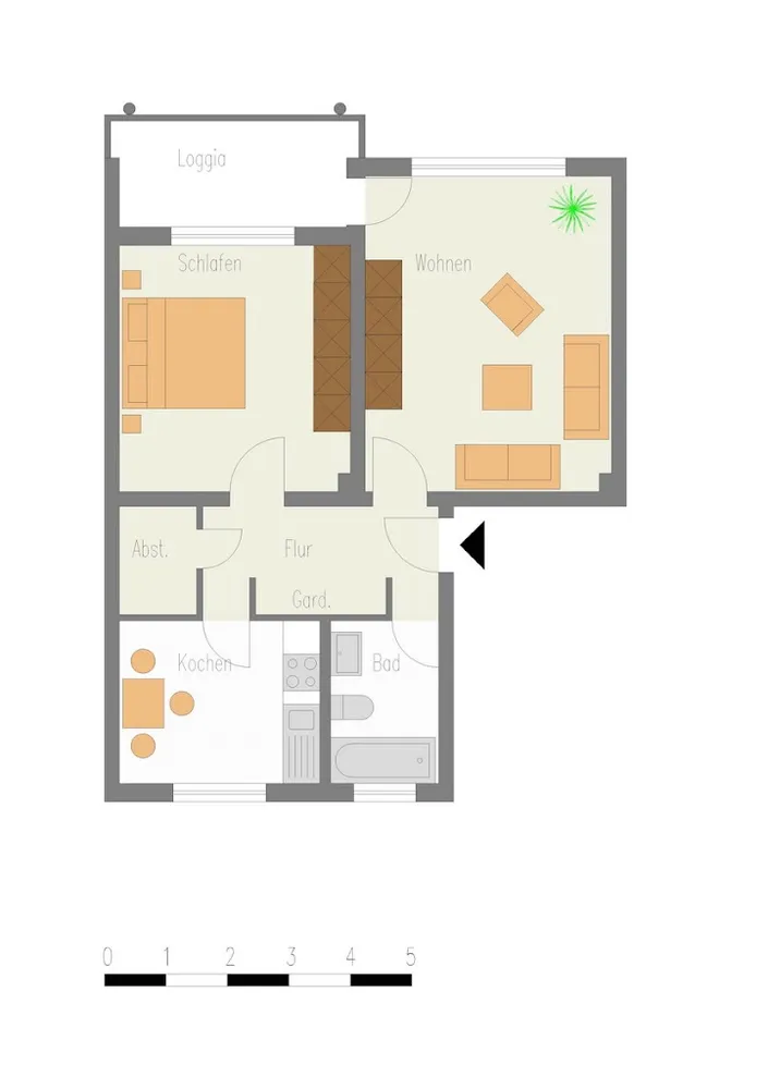 2 Zimmer Wohnung mit 59 m² in Velbert – Bild 2
