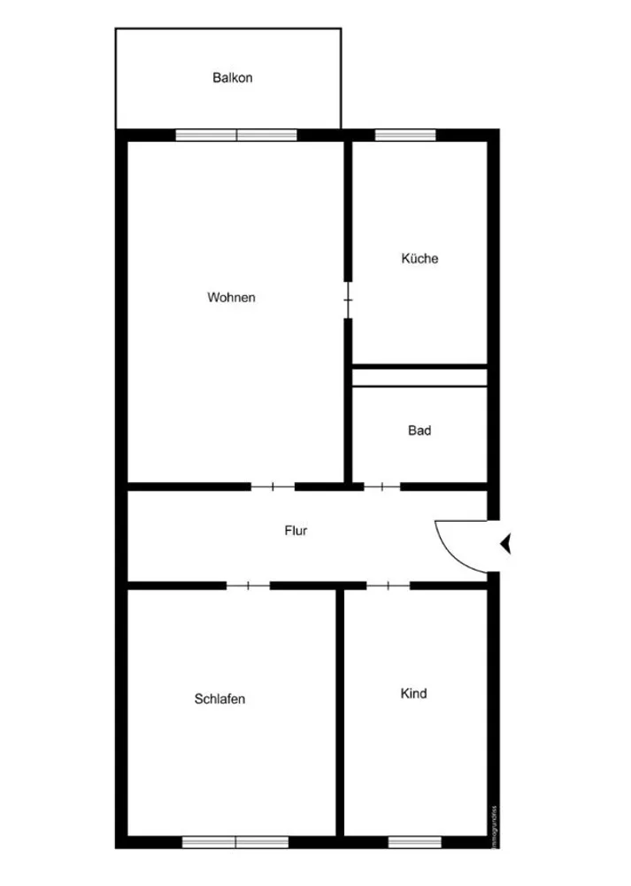 3 Zimmer Wohnung mit 69 m² in Leipzig – Bild 3