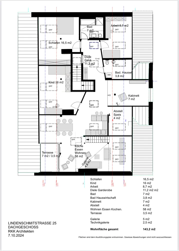 5 Zimmer Wohnung mit 143 m² in München – Bild 2
