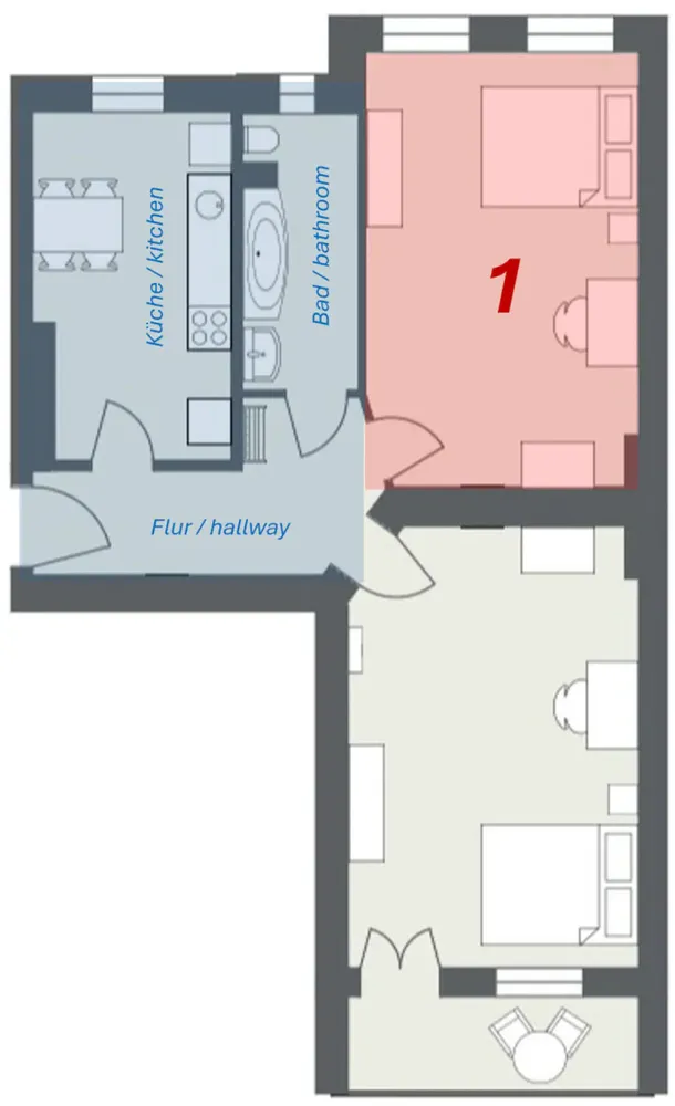 WG-Zimmer mit 17 m² in Berlin – Bild 6